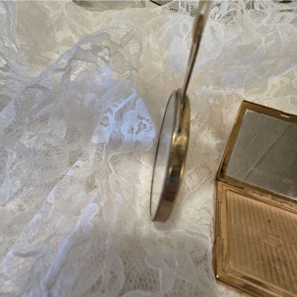 Vintage powder compacts/ Hand Mirror Vintage - Picture 10 of 13